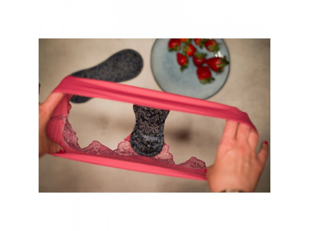 Salva slip de satén y algodón orgánico