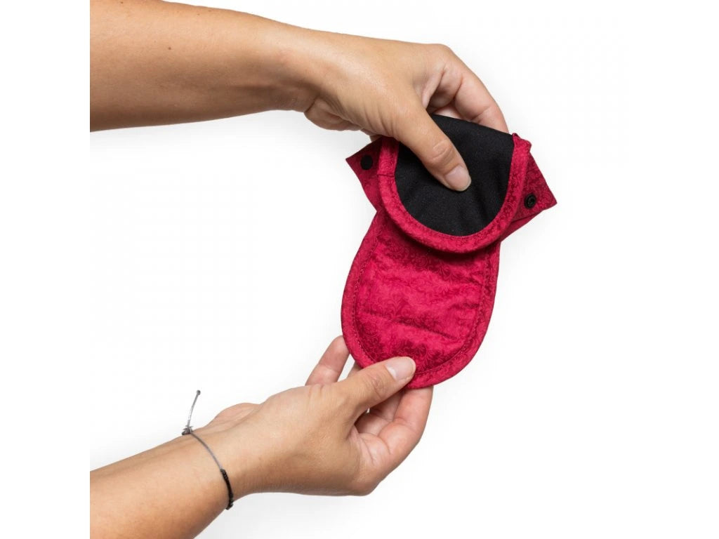 Salva slip de satén y algodón orgánico