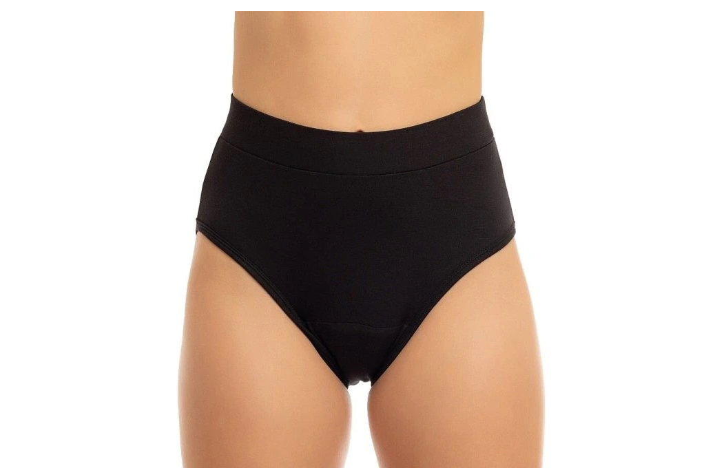 Bragas menstruales de bambú, tiro alto, extra cómodas