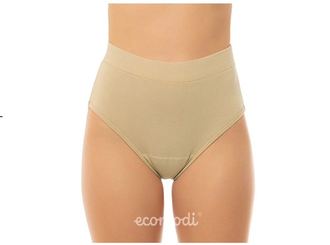 Bragas menstruales de bambú, tiro alto, extra cómodas